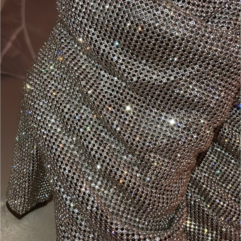 Last Size 9 💎Swarovski Rhinestone Embellished - Picture 6 of 8